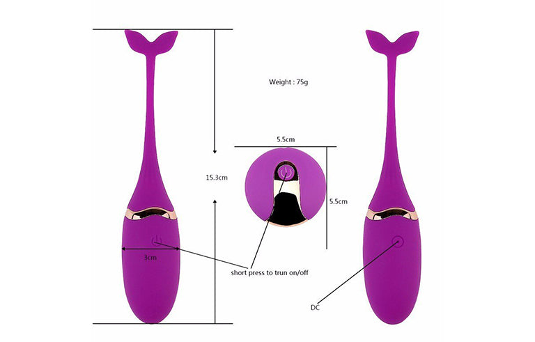 10 Speed Bullet Vibrating Egg Wireless Remote Control Vibrator Vagina Massager Kegel Ball G Spot Vibrator Sex Toys for Woman