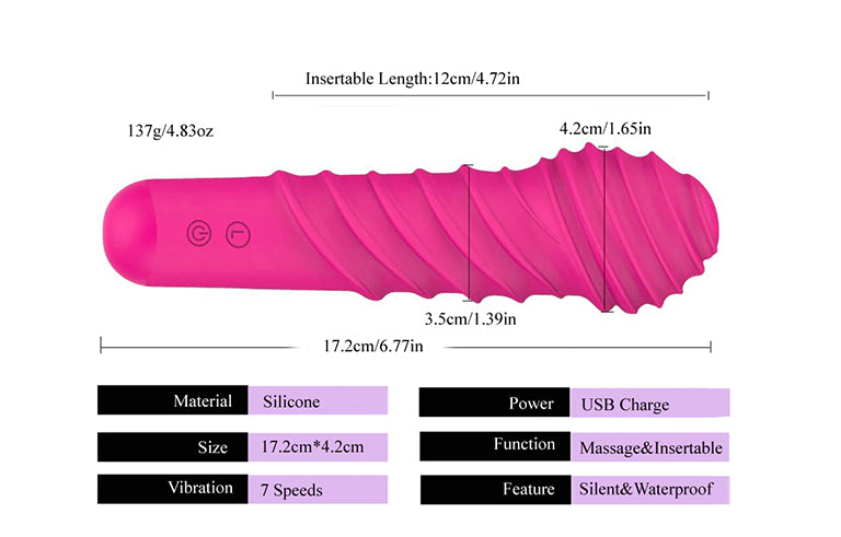 FAAK Powerful clit Vibrators for Women Silicone Magic AV Wand Body Massager Sex Toy Female Masturbator Man Sex Products 7 speed